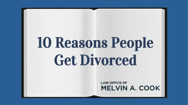 10 Reasons People Get Divorced in Salt Lake City