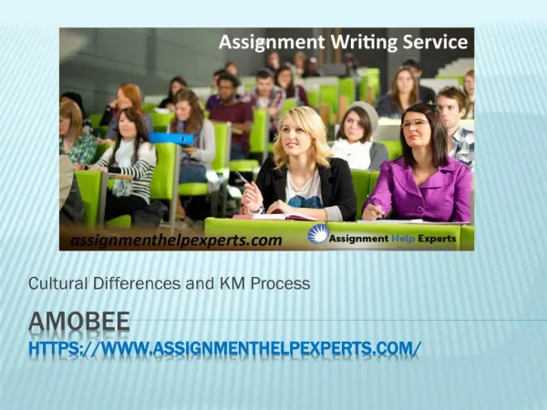 Assignment Help Cultural Difference and KM