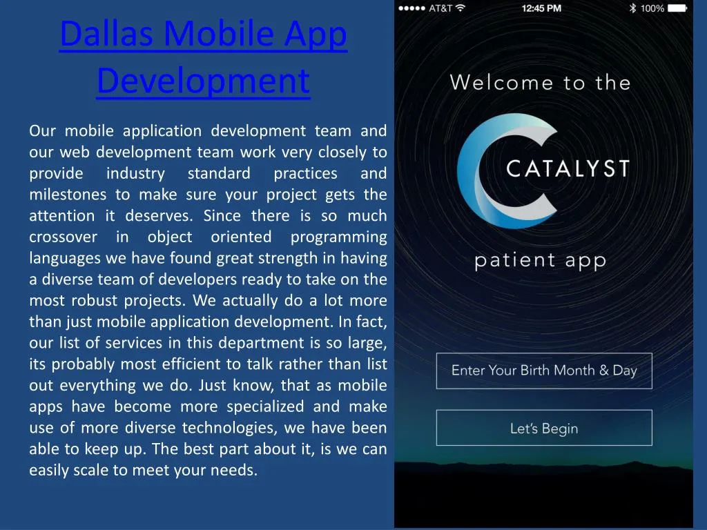 dallas mobile app development