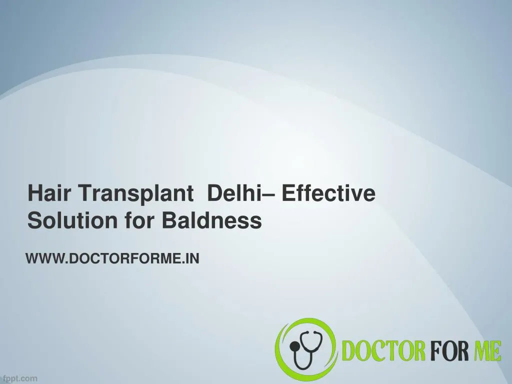 hair transplant delhi effective solution for baldness