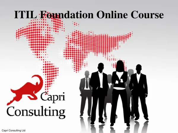ITIL Foundation Online Course