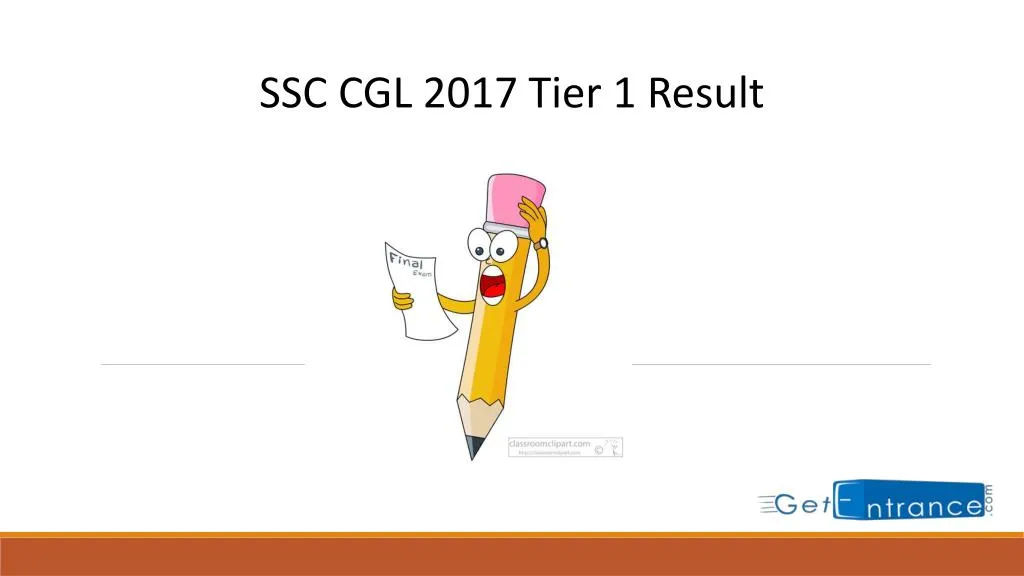 ssc cgl 2017 tier 1 result