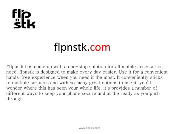 Get Onlien Phone Holder and Stick from flpnstk