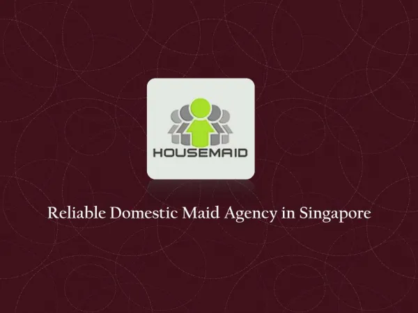 Domestic Maid Agency