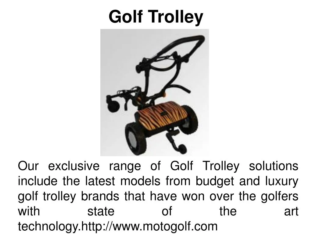 golf trolley