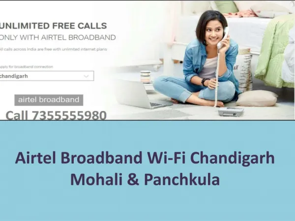 Airtel Broadband Connection Mohali