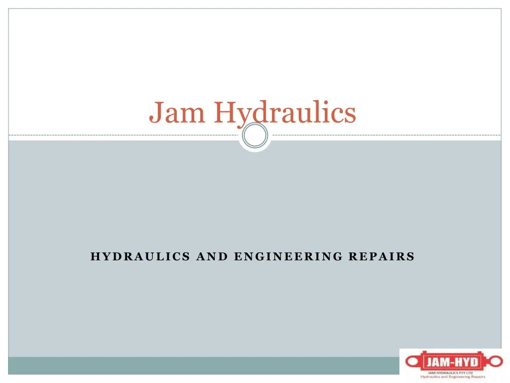 jam hydraulics