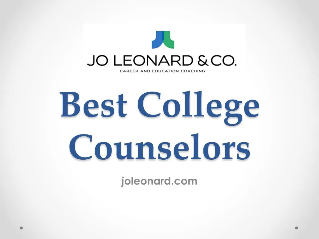 best college counselors