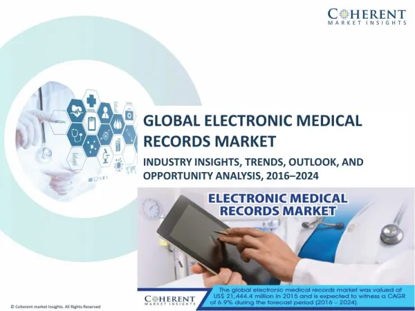 Electronic Medical Records Market Size to Reach Close to US$ 40 Billion by 2024