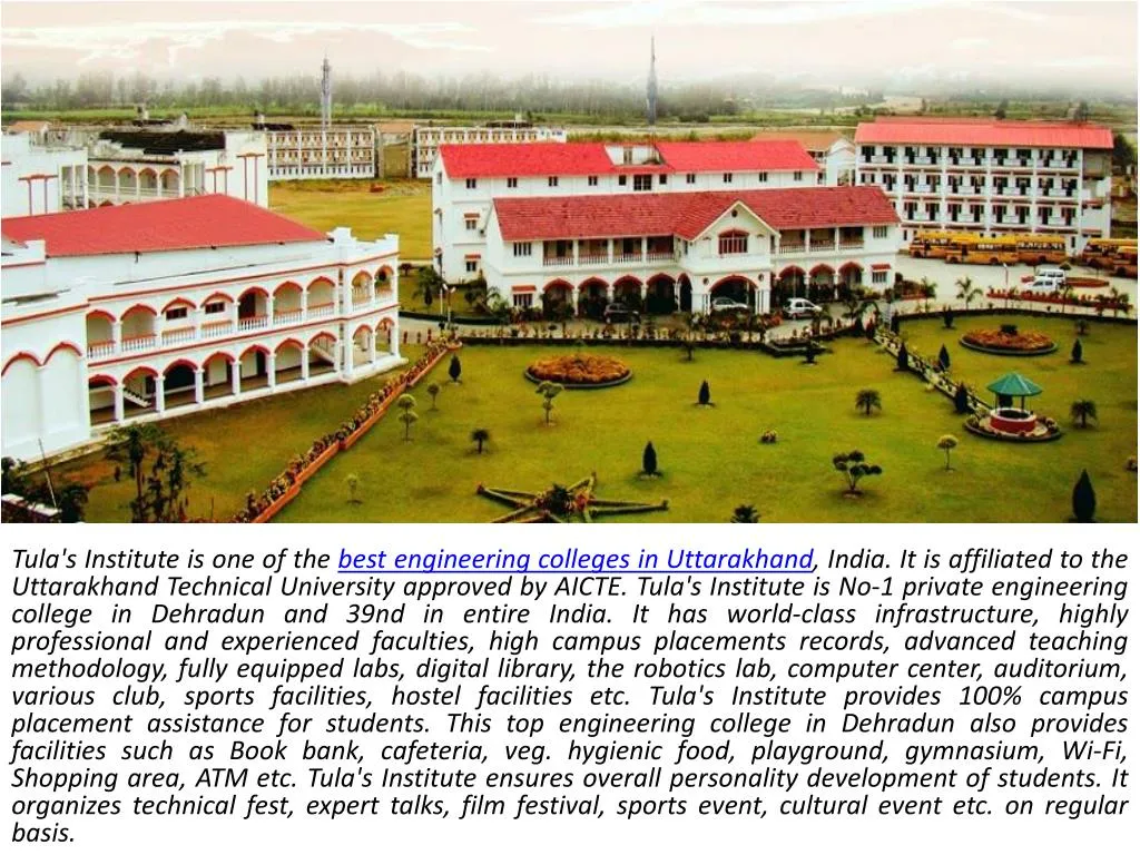 tula s institute is one of the best engineering