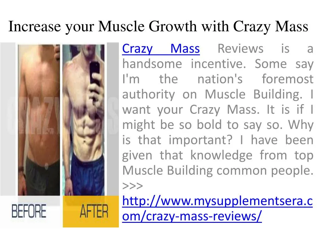 increase your muscle growth with crazy mass