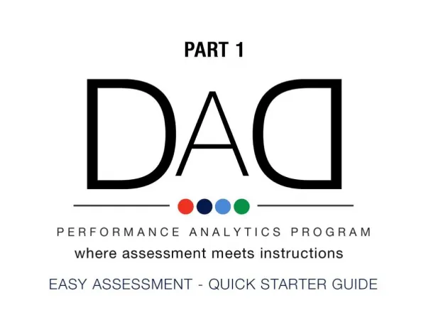 Explore the iPad App DAD for Educational Assessment in Real Time