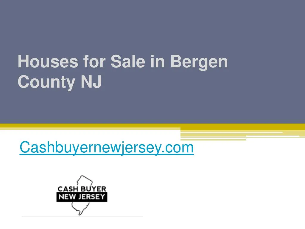 houses for sale in bergen county nj