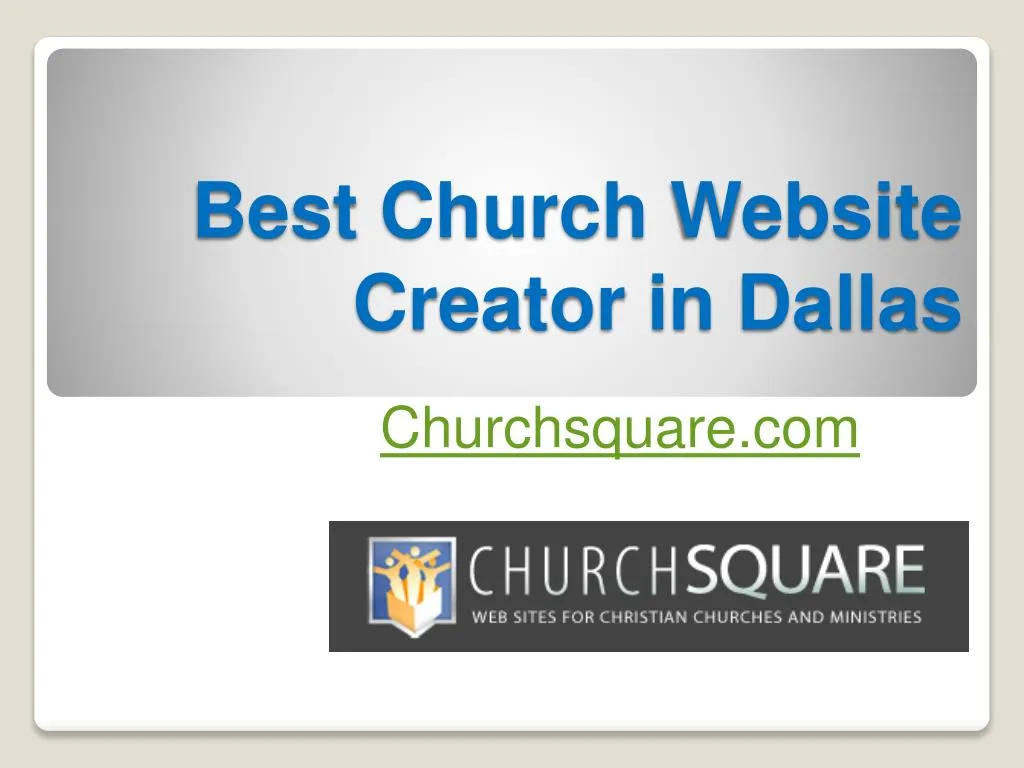 best church website creator in dallas