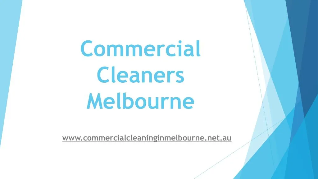commercial cleaners melbourne