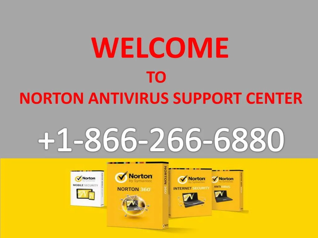 welcome to norton antivirus support center
