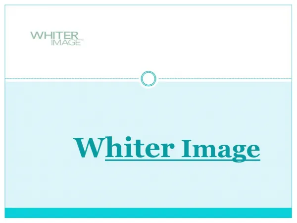 Whiter Image Teeth Whitening
