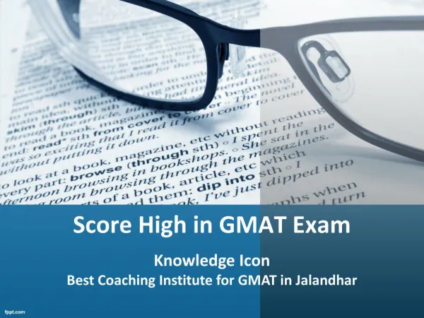 Best Coaching Institute for GMAT in Jalandhar