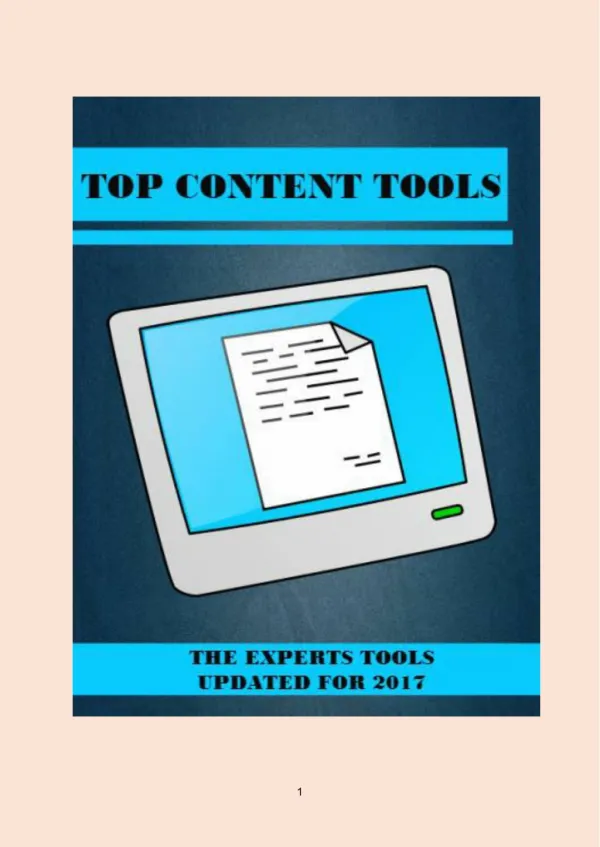Top 45 Content Tools