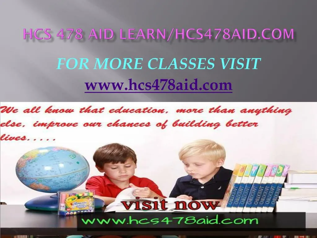 hcs 478 aid learn hcs478aid com