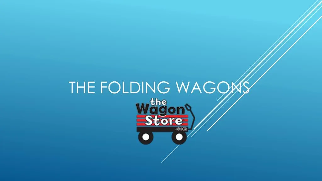the folding wagons
