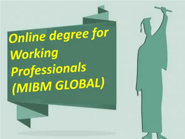 online degree for working professionals mibm