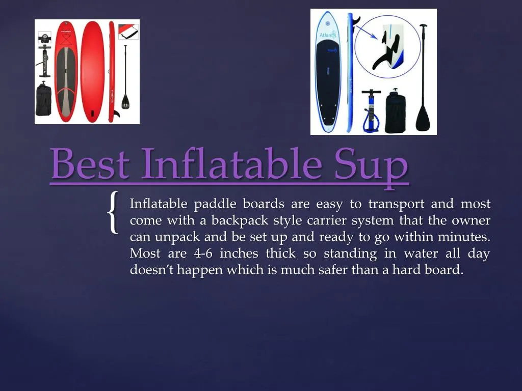 best inflatable sup