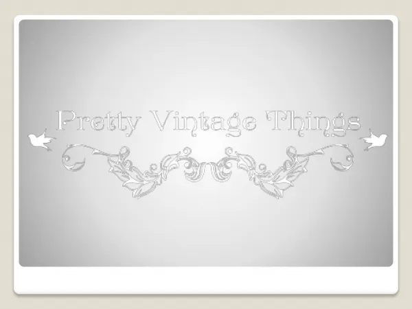 Vintage Prop Collection from Prettyvintagethings