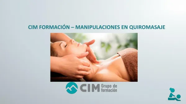 cim formaci n manipulaciones en quiromasaje