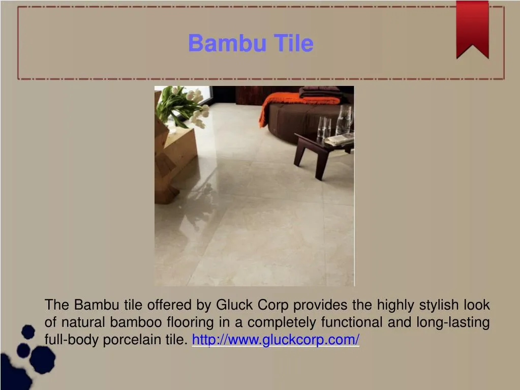 bambu tile