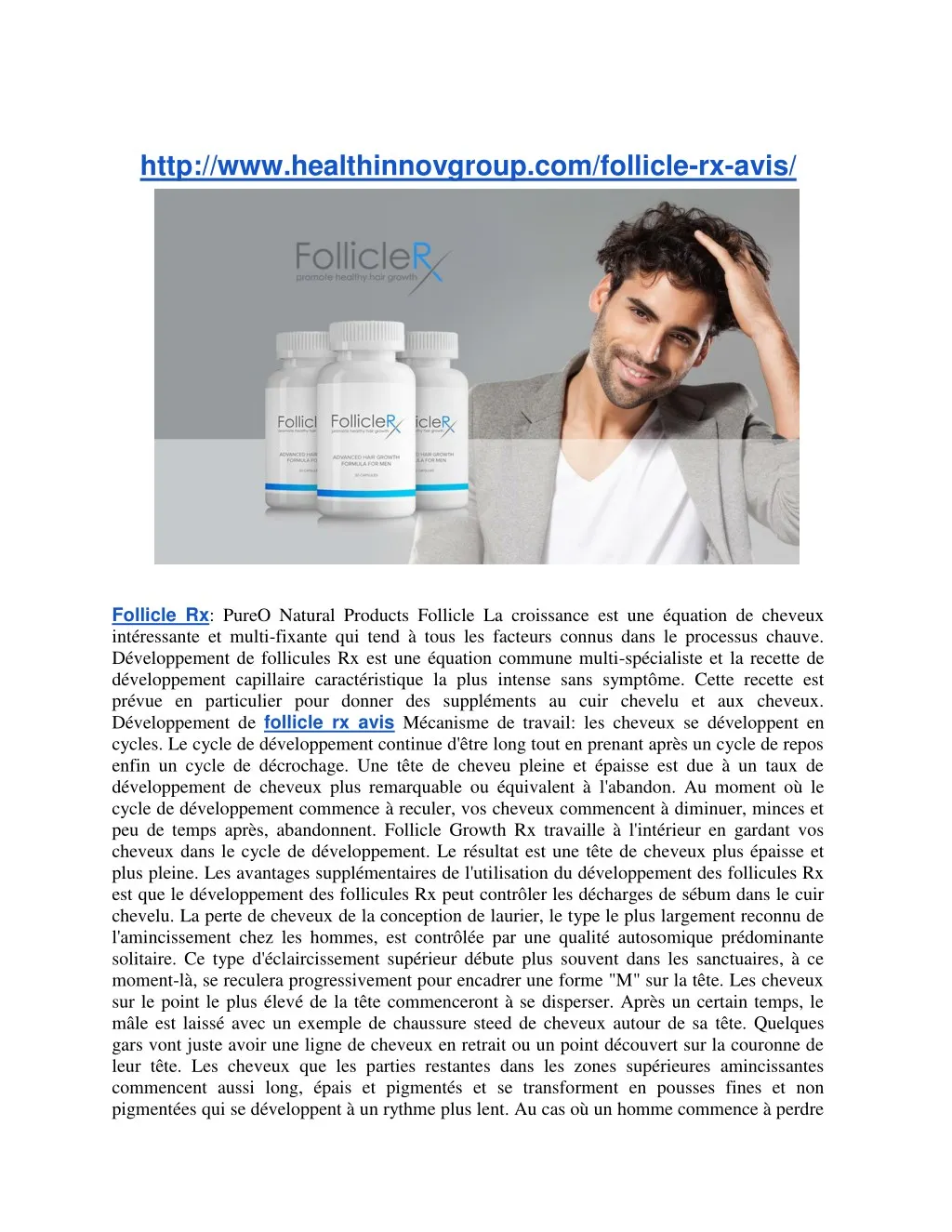 http www healthinnovgroup com follicle rx avis