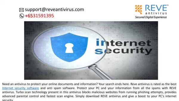 Anti Spam Software (Virus Protection) for Online Threats