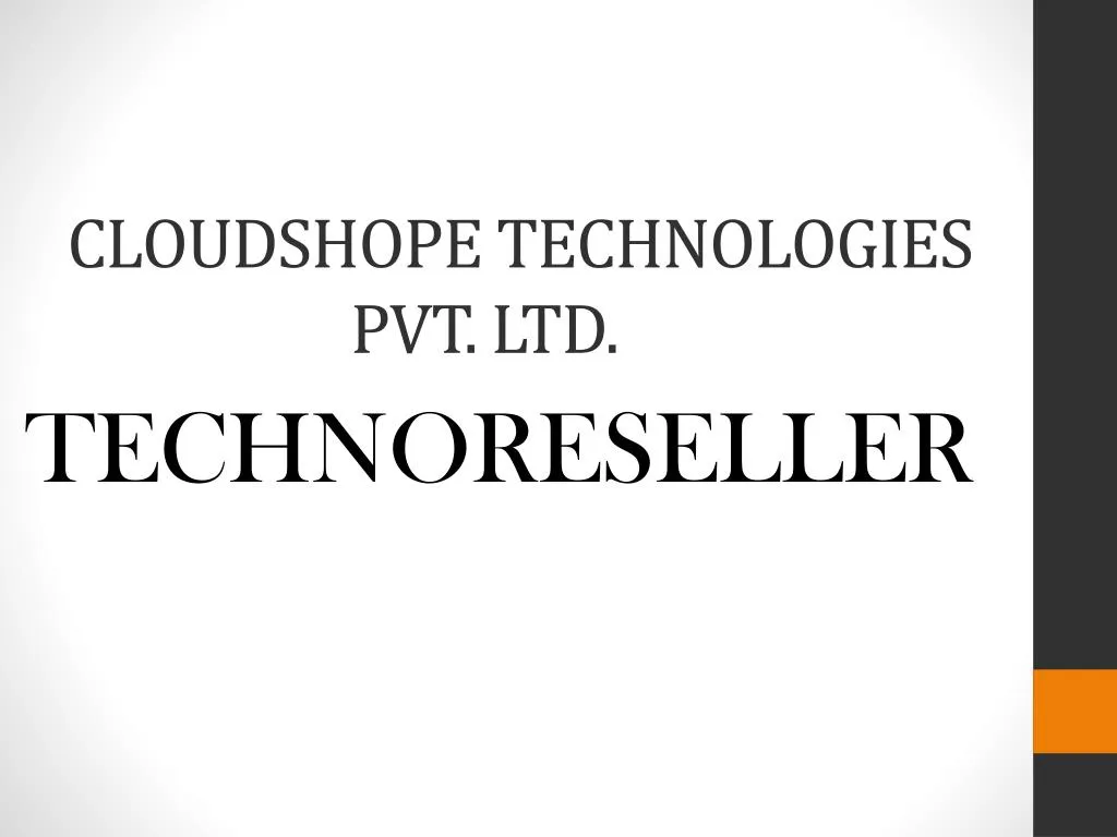 cloudshope technologies pvt ltd