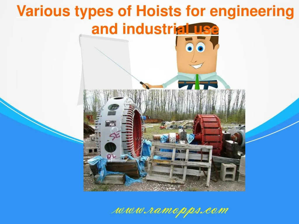 various types of hoists for engineering