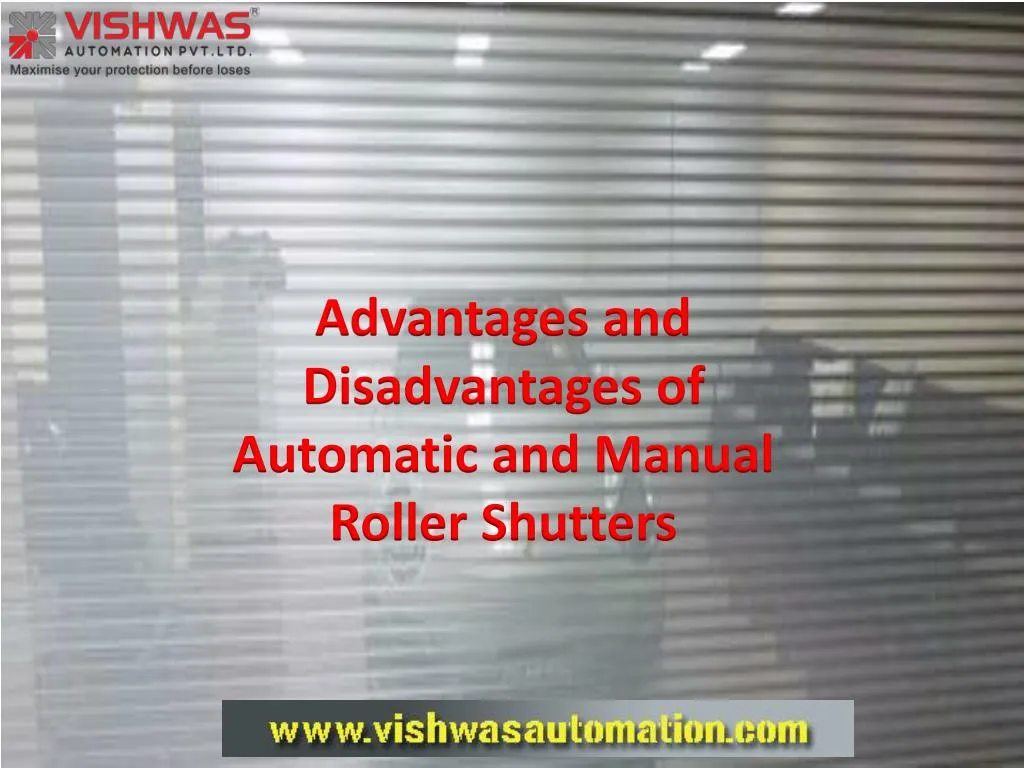 advantages and disadvantages of automatic