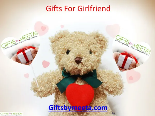 Online Gifts for Girlfriend