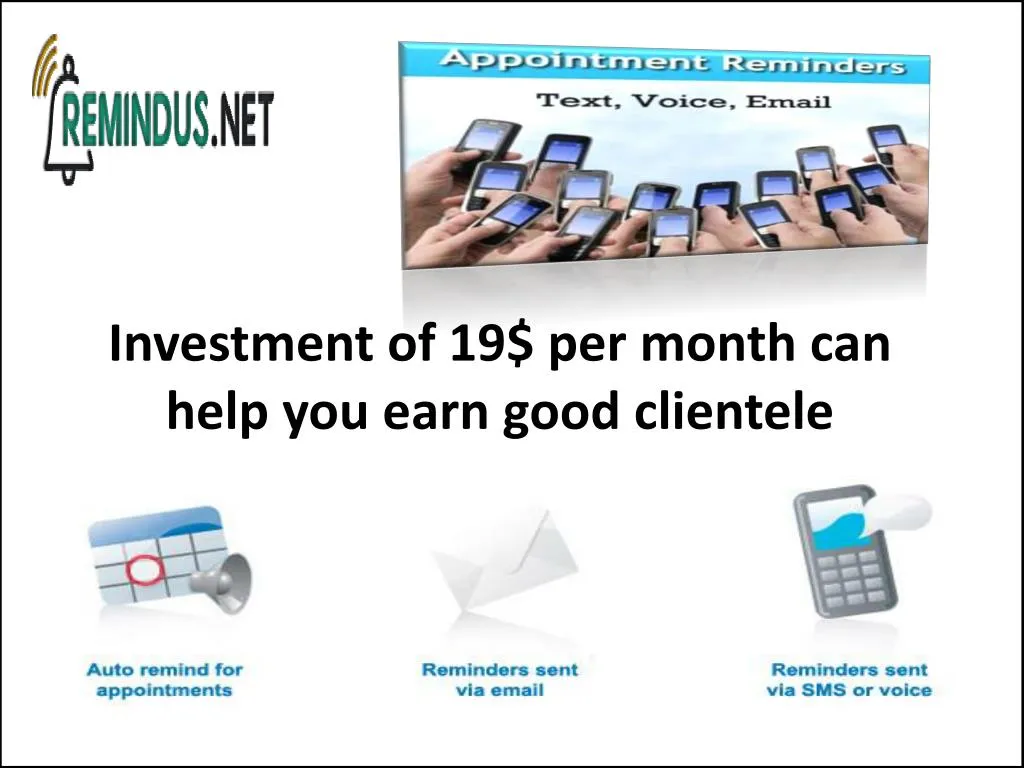 investment of 19 per month can help you earn good