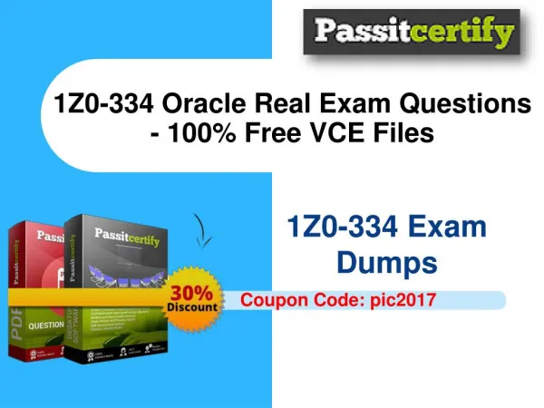 1z0-334 Oracle Cloud computing Exam Dumps