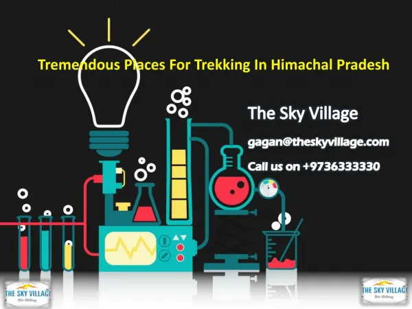 Tremendous Places for Trekking in Himachal Pradesh