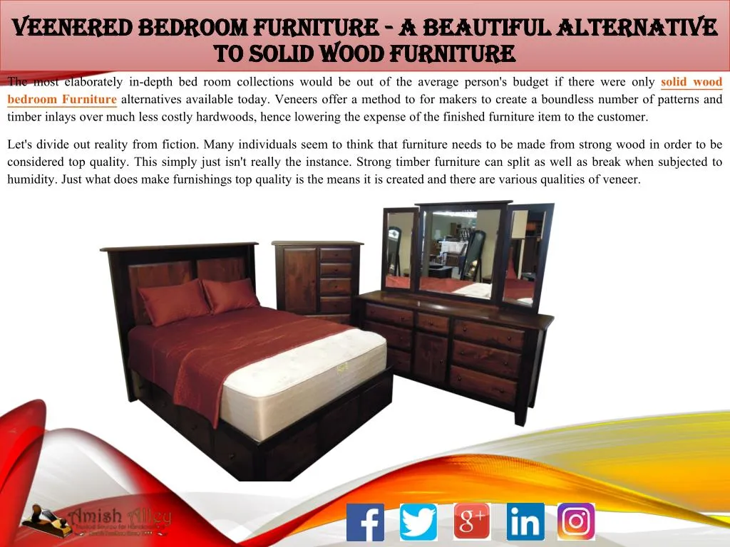 veenered bedroom furniture a beautiful alternative to solid wood furniture