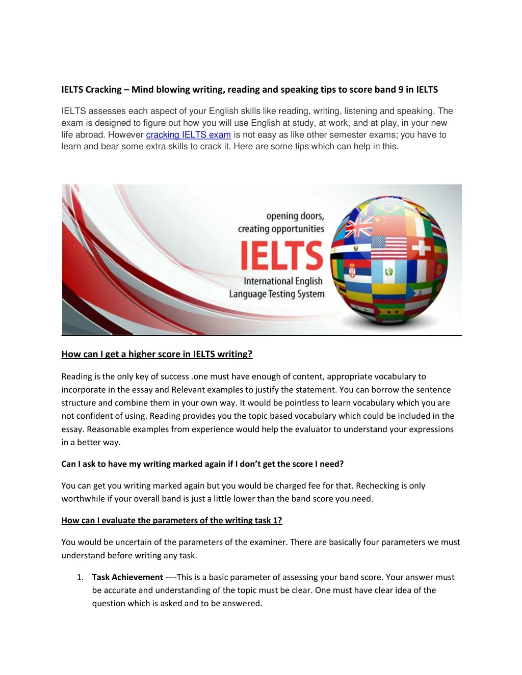 ielts cracking mind blowing writing reading