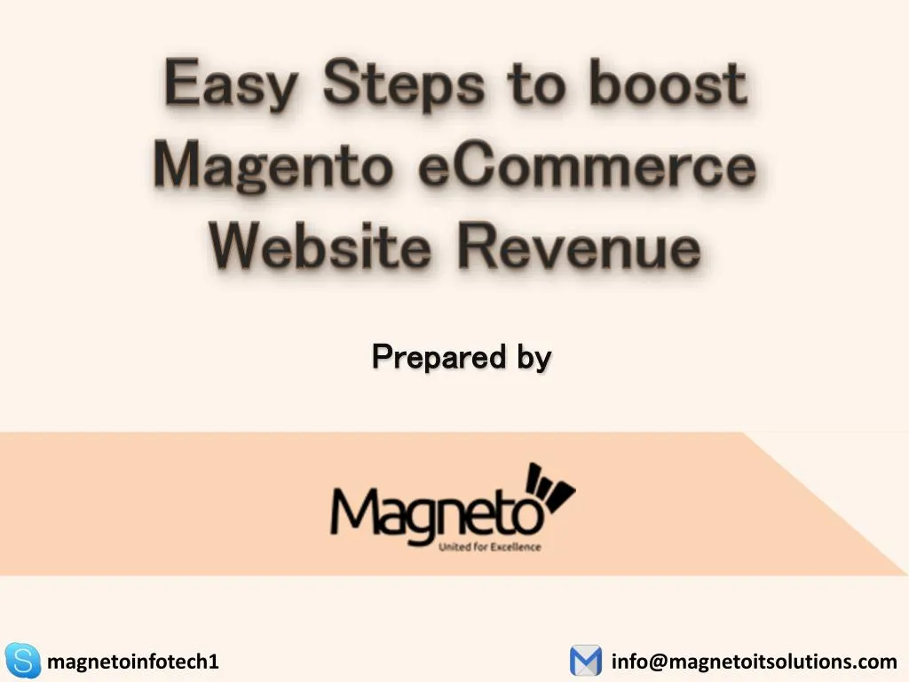 easy steps to boost magento ecommerce website