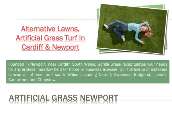 Artificial Grass Newport