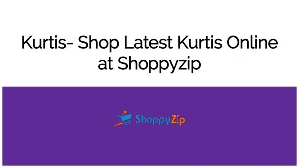 Kurtis- Shop Latest Kurtis Online at Shoppyzip