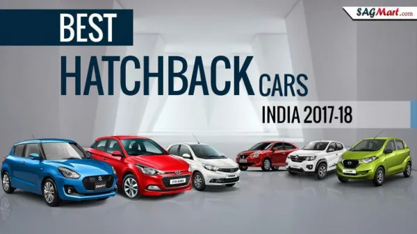 Best Hatchback Cars in India 2017-18, Best Small Cars in India
