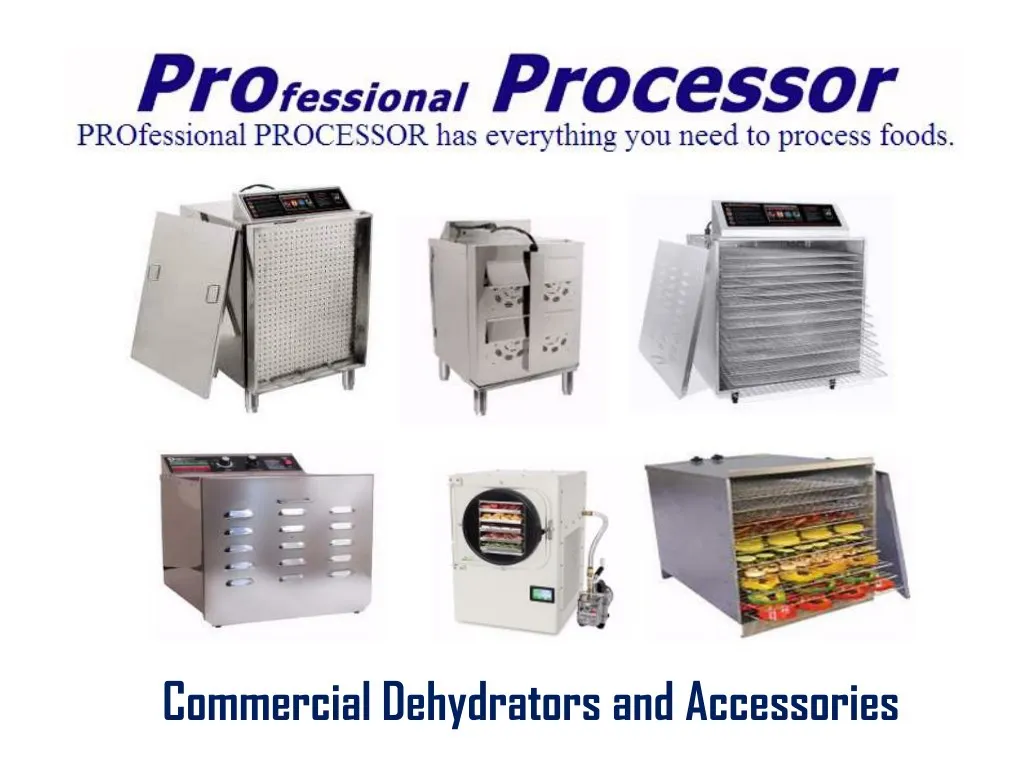 commercial dehydrators and accessories