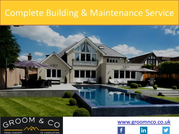 Groom & Co Building & Maintenance Services