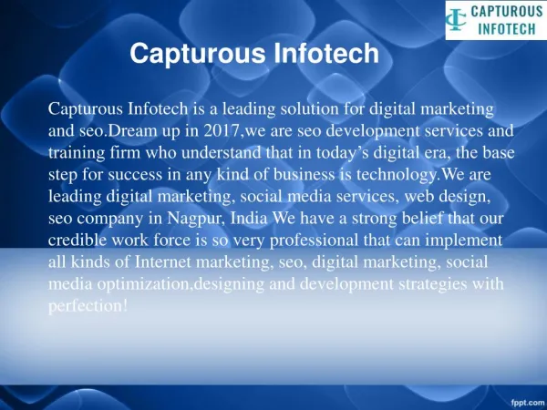 capturous infotech