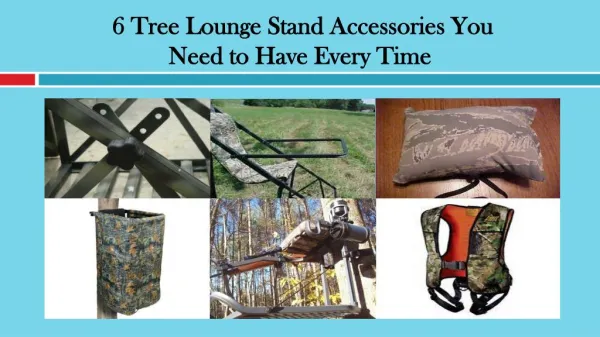 Tree Lounge Stand Accessories You Need to Have Every Time