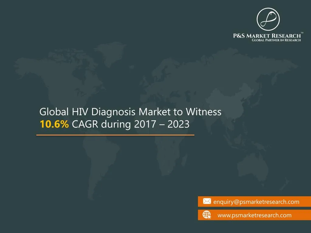 global hiv diagnosis market to witness 10 6 cagr